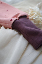 Wolkenpumpi | Pumphose "Herzregen Mauve" in Gr. 68