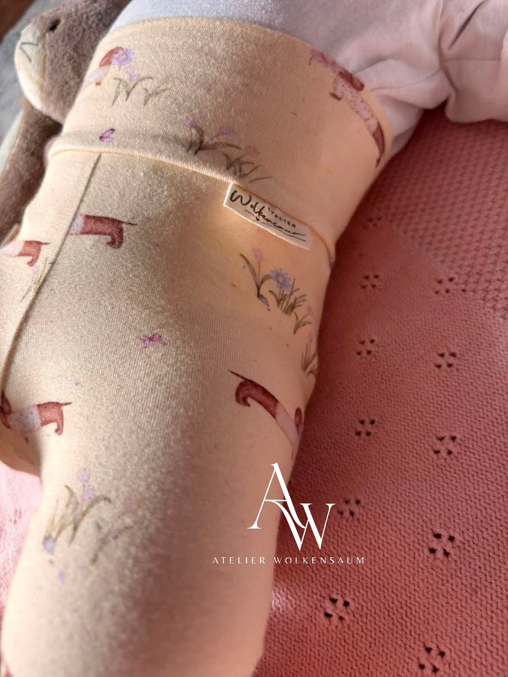 Wolkenbeinchen | Leggings – „Dackelträumchen“ in Gr. 86